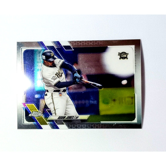 Adam Jones NPB Topps Platinum Chrome #40 2021 - Picture 7 of 8